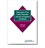 Evaluation of the public defender service in England and Wales