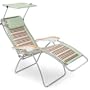 Serenity Reclining Lounge Chair w/ Laced Suspension System & Sunshade (Riviera)