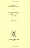 Charisterium H. de Vocht (18781978)