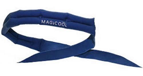 超冷感持続スカーフ MAGICOOL(マジクール)ネイビー DMCN01