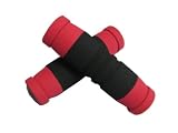 Search : Red And Black Short Foam Bicycle Handlebar Grip, 5" Length, 1.25" Dia., Set/2