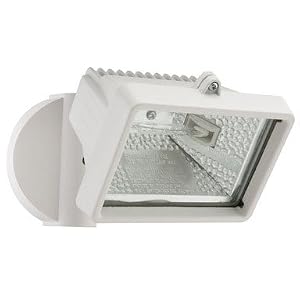 Lithonia OFL150Q120LPWHR12 1LT Security Flood Light White Mini-Single Flood Security Lighting