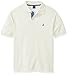 Nautica Boys' Short Sleeve Port Striped Polo