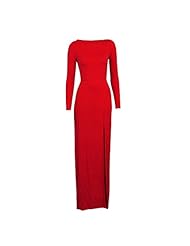 Long Sleeves Slit Spring Summer Bodycon Dress/Evening Dress/Party Dress/Maxi Dress 