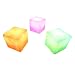 PK Green Set of 3 Cube Shaped LED Mood Lights Colour Changing Lamps