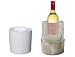 Present Time Nice Ice Cooler Brushed Steel Effect, Ice Mould