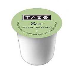 Starbucks Tazo Tea * Zen * Green Tea, 16 K-Cups for Keurig Brewers