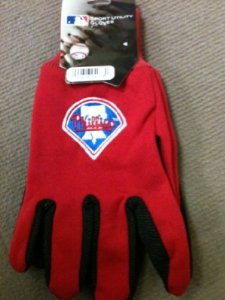 MLB Philadelphia Phillies Logo Utility Work Gloves at Amazon.com