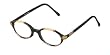 "Seashell Arc Reader" Hand Painted Reading Glasses (0.00 - +3.00)