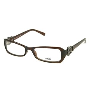 AUTHENTIC FENDI EYEGLASSES F 708 BROWN 208 F708 RX OPTICAL 51MM