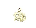 14kt gold "Little Angel" charm