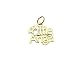14kt gold Little Angel charm