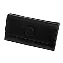 Rocha. John Rocha-Black large button front purse
