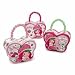 Butterfly 5in Pearl Handle Puppy Love Strawberry Shortcake Tin Box - Strawberry Shortcake Purse