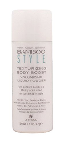 Alterna Bamboo Men Texturizing Body Boost Volumizing Liquid Powder for Unisex, 0.1 Ounce