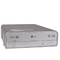 LG GSA 5169D Super-Multi - Disk drive - DVD?RW (?R DL) / DVD-RAM - 16x/16x/5x - Hi-Speed USB - external - silver
