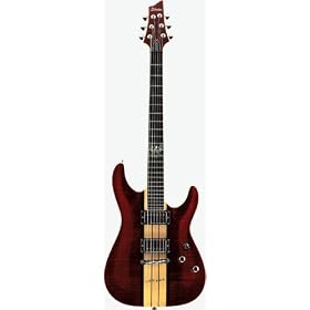 Schecter Hollywood Classic Electric Guitar See-Thru Red (STR)