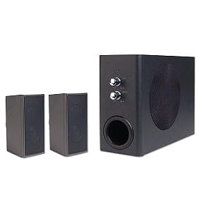 Benwin 3-Piece 2.1 Channel PC Gaming Sound System (Black) by Benwin