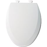 Buy Bemis 1500EC346 Molded Wood Elongated Toilet Seat With Easy Clean and Change... by Bemis
