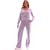 Lilac Womens Velour Tracksuit