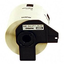 Brother Label Maker Tape Cartridges - 2.4" x 4" - 300 x Label - White
