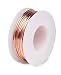 Bare Copper Wire - .0641" OD +.0003"/-.0006" Annealed QQ-W-343S, AWG 14,1LB Spool (Pack of 1)