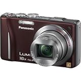 Panasonic Lumix DMC-ZS10 14.1 MP Digital Camera with 16x Wide Angle Optical Image Stabilized Zoom and Built-In GPS Function (Brown)