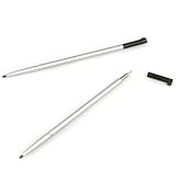 Metal Stylus with Reset Pin for Dell Axim x50/x50V w/ Black Tip