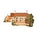 3D Puzzle Gone with the Wind Tara House