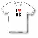 I Love DC Women's Cut T-Shirt