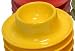 Egg Cup Tray - Melamine - Yellow