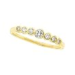 14K Yellow Gold Diamond Wedding/Anniversary Band - 0.20 Ct.