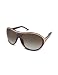 Valentino Swarovski Crystal Pave Frame Signature Sunglasses havana/shaded brown