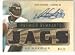 2008 Upper Deck Premier Remnants Quad Autographs #PR4DG David Garrard - Jacksonville Jaguars (Autograph Card - Piece of Authentic Jersey - Serial #d to 15) (Football Cards)