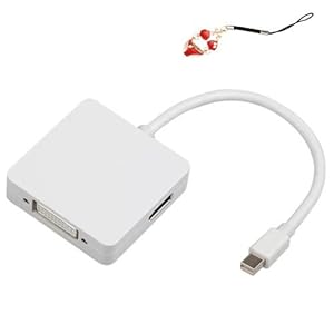 Thunderbolt  on Reviews 3 In 1 Mini Displayport  Thunderbolt To Hdmi  Dvi  Displayport