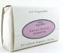 Four Elements Bar Soap Sweet Violet 4 Oz
