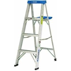 Werner 364 Aluminum Household And Commercial Stepladder