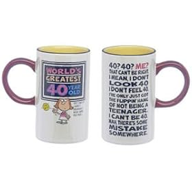 Worlds Greatest 40 Year Old Female Coffee/Tea Mug