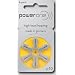 Power One Size 10 Zinc Air Hearing Aid Batteries (60 batteries)