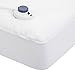 Soft Heat Heated Mattress Pad with Safe & Warm Low Voltage Technology, Dobby Stripe, King