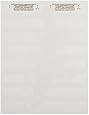 HellermannTyton TAG63L-105 Laser Tag Self-Laminating Label, 1.0" X 0.5" X 1.33", 56 Per Sheet, Polyester, White (Pack of 2500)