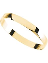 14K Yellow Gold Half Round Bracelet 08.00 Mm