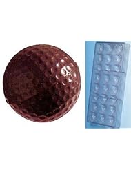 Buy Fat Daddio's Golf Ball Polycarbonate Candy Mold 18-Piece Tray
