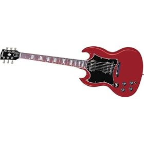 Gibson SG Standard Left-Handed Electric Guitar, Heritage Cherry
