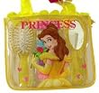 Disney Princess Belle Hair Care Set - brush, mirror and ponies With carrying bag