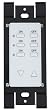 Leviton HXC3D-1TW DHC 3 Address, Group Dim/Bright Wall Mounted Dimming Switch, Green Line, 2-Way Communication, White
