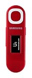 Samsung YP-U5JAR/XEU 4GB MP3 Player - Red