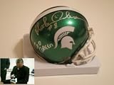 Morten Andersen Autographed/Hand Signed Michigan State Mini Helmet