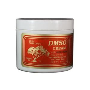 DMSO - 99.9% Pure DMSO Cream With Aloe Vera 70% DMSO 30% Aloe Vera - 4 oz. by DMSO