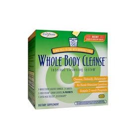 Enzymatic Therapy Whole Body Cleanse with Drinkable Luscious Lemon Fiber Mix